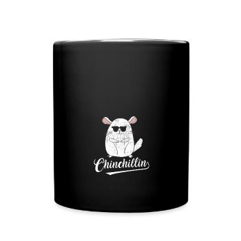 Chinchilla - Mug uni - noir - Devant