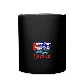 Cuba Hanvana - Mug uni - noir - Devant