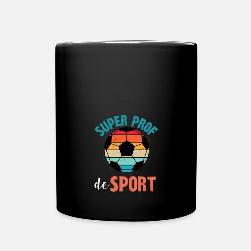 super prof de sport - Mug uni - noir
