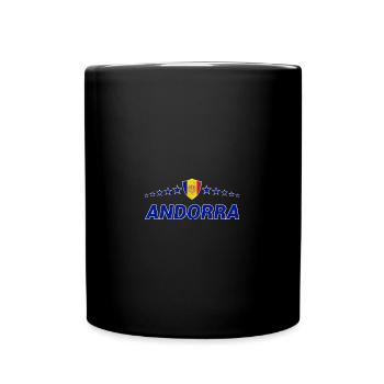 Andorra - Tasse einfarbig - Schwarz - Vorne
