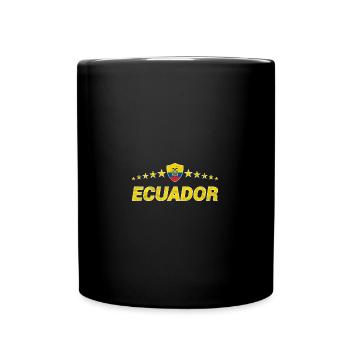 Ecuador - Full Colour Mug - black - Front