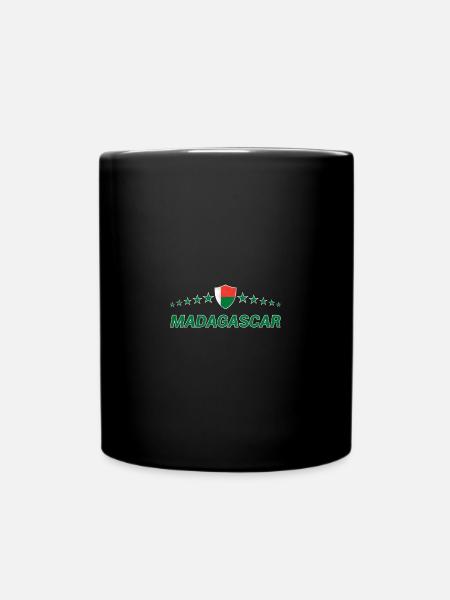 Madagaskar - Tasse einfarbig - Schwarz