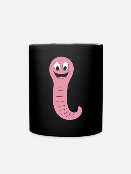 ver de terre - Mug uni - noir