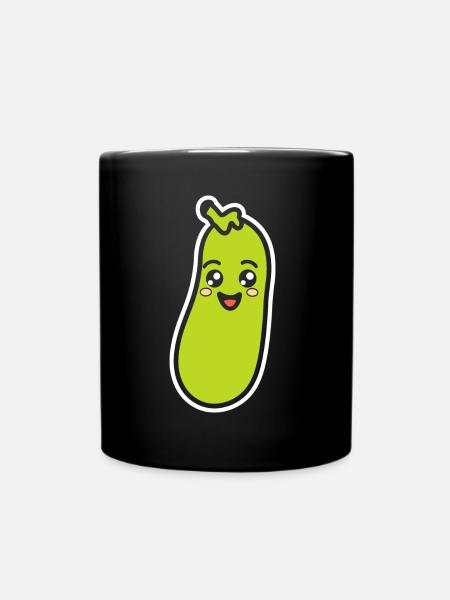 courgette - Mug uni - noir