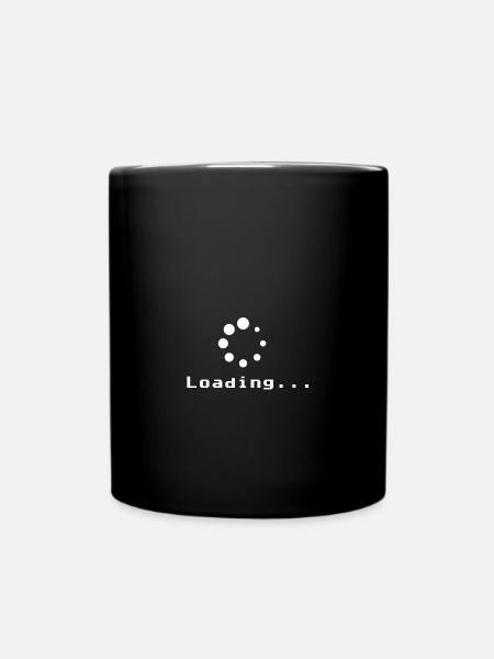 Chargement - Animation de charge (Bright) - Mug uni - noir
