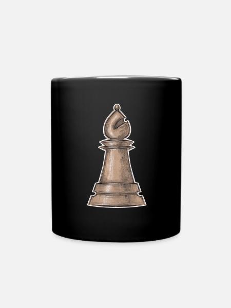 Bischof - Tasse einfarbig - Schwarz