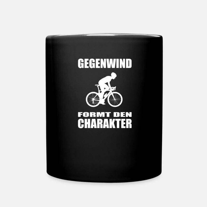 Fahrrad - Tasse einfarbig - Schwarz