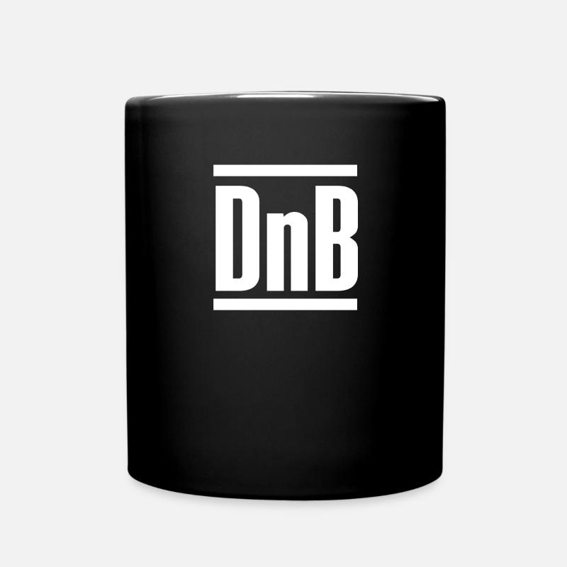 DnB - Tasse einfarbig - Schwarz
