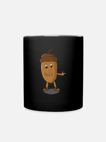 Cool NUT - Mug uni - noir