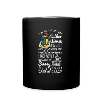 Auteur Rédacteur - Mug uni - noir - Devant