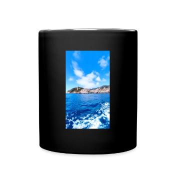 Nature Photography Sea - Full Colour Mug - black - Front