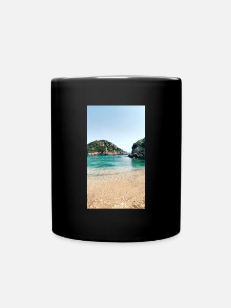 Photographie de nature Bateau de mer - Mug uni - noir