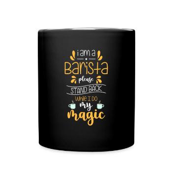 Espresso Caféine Portafilter - Mug uni - noir - Devant