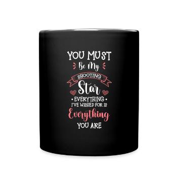 Star Telescope Space - Full Colour Mug - black - Front