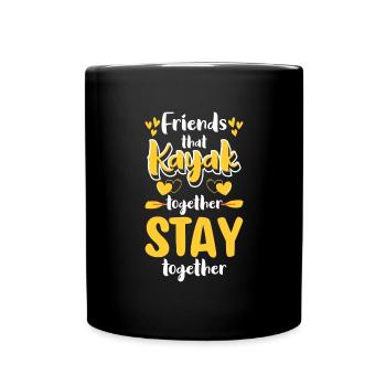 Rowing Sport Helmsman - Full Colour Mug - black - Front