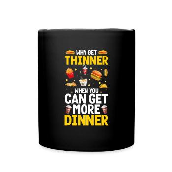 All you can eat Hotel Grill delicacies - Full Colour Mug - black - Front