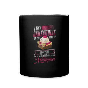 Pastry Chef Craft Muffin - Full Colour Mug - black - Front