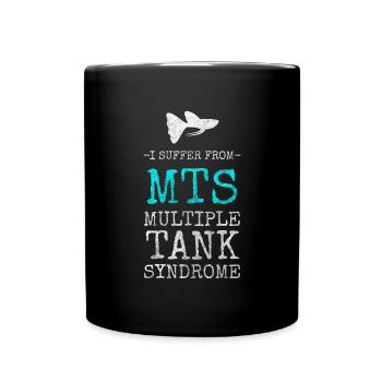 Aquarium Fish Lovers Breeder Pet - Full Colour Mug - black - Front