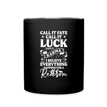 Spiritual Meditation Spiritual - Full Colour Mug - black - Front