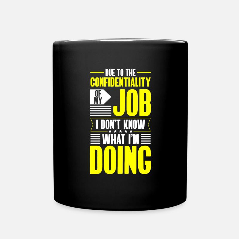 Artisanat Travail Père Humour - Mug uni - noir