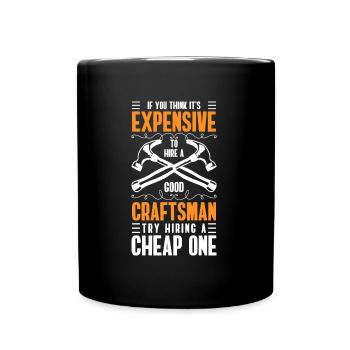 Atelier d’outillage maître constructeur - Mug uni - noir - Devant