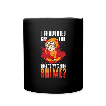 Anime Japon Ramen Waifu - Mug uni - noir - Devant