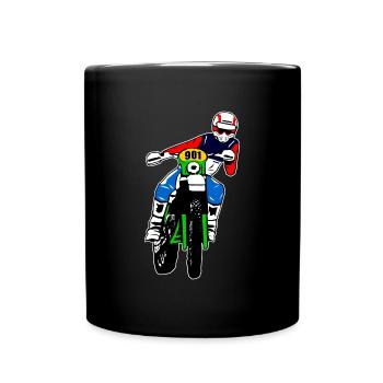 Enduro Tout-terrain - Mug uni - noir - Devant