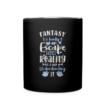 Elf Dreams Garçons Magie - Mug uni - noir - Devant