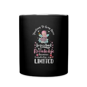 Fantaisie Conte de fées Fille Magie - Mug uni - noir - Devant