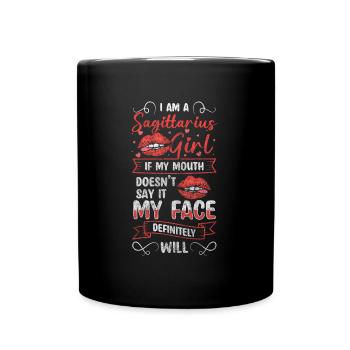 Horoscope Naissance Mois Symbole Constellation - Mug uni - noir - Devant