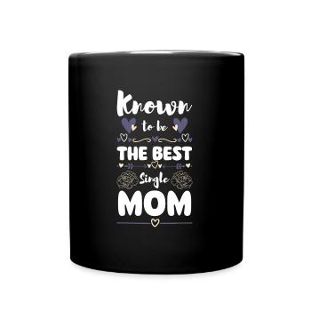 Parent, Mother, Father's Day, Offspring - Full Colour Mug - black - Front
