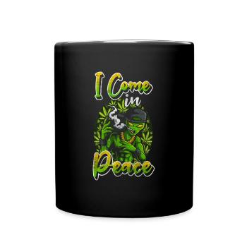 Vaisseau spatial extraterrestre Science-fiction extraterrestre - Mug uni - noir - Devant