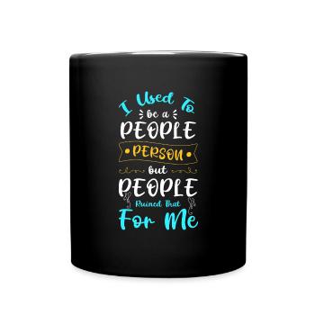 Perfect Person Individual Different - Full Colour Mug - black - Front