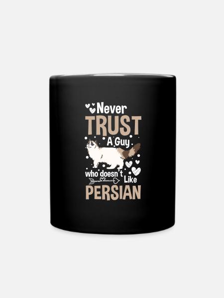 Perser Haustier - Tasse einfarbig - Schwarz