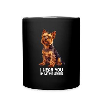 Yorkshire Terrier - Mug uni - noir - Devant