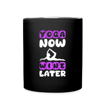 Bien-être Méditation Soins de santé - Mug uni - noir - Devant