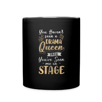 Drama Theater Women Trouble - Full Colour Mug - black - Front