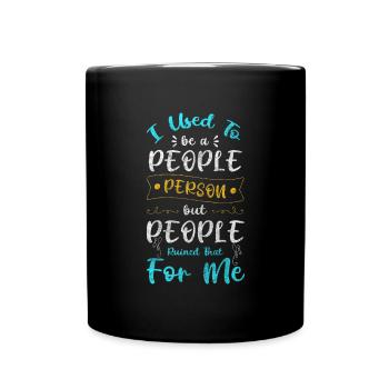 Personnes uniques Personnalité Spécial - Mug uni - noir - Devant