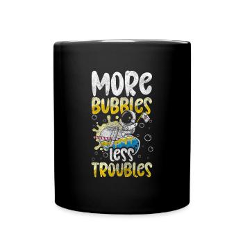 Bubble Tea Tea Iced Tea Lover - Full Colour Mug - black - Front