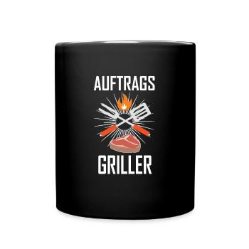 Barbecue - Mug uni - noir - Devant