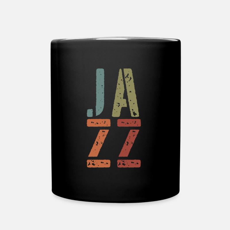 Jazz - Full Colour Mug - black