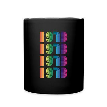 1973 Cadeau d’anniversaire - Mug uni - noir - Devant