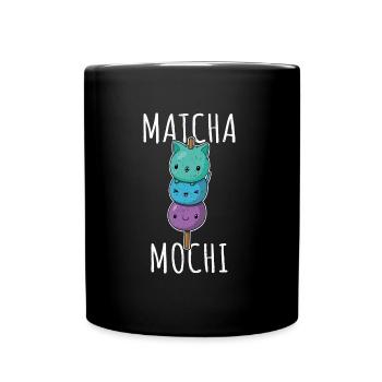 Mochigome Japan Dessert Küche Spruch Reis - Tasse einfarbig - Schwarz - Vorne