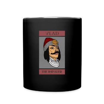 Vlad Tepes, Transylvania, Romania, Romania - Full Colour Mug - black - Front