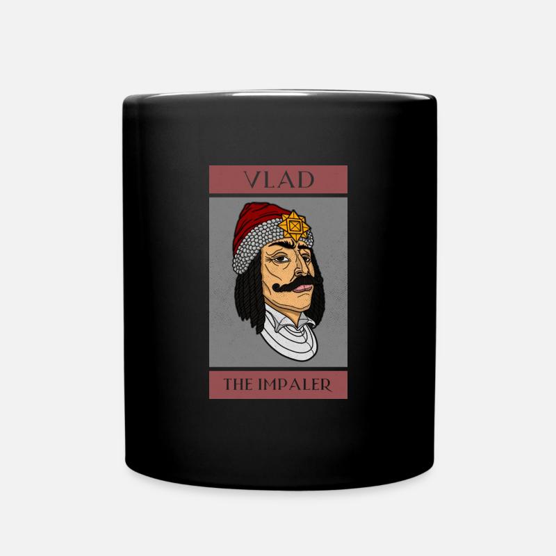 Vlad Tepes Transsilvanien Rumänien Rumänien - Tasse einfarbig - Schwarz
