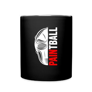 paintball gotcha-game painter - Tasse einfarbig - Schwarz - Vorne