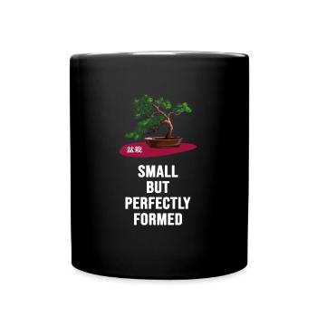 Bonsai Shohin Yamadori "small tree" - Full Colour Mug - black - Front
