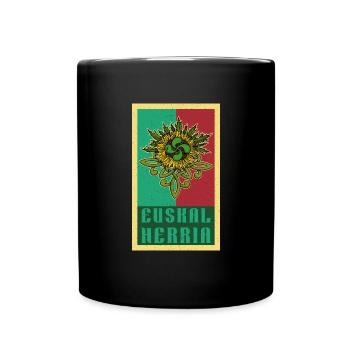 Basken Spanisch Euskal Herria Region National - Tasse einfarbig - Schwarz - Vorne