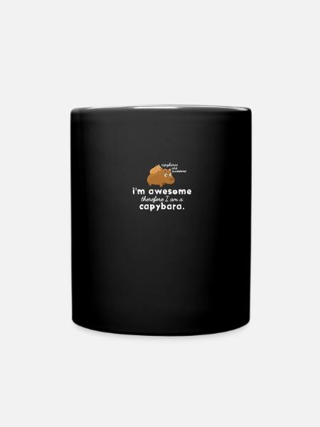 I Am A Capybara - Full Colour Mug - black