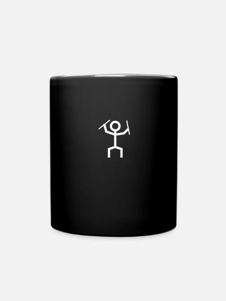 Trummis Shirt Schlagzeuger Geschenk Mann Kinder Weiblich - Tasse einfarbig - Schwarz